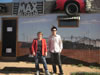Libby & Oliver Phommovanh on a Children's Book Council of Australia trip to Broken Hill