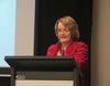 Libby introducing the Inaugural Maurice Saxby Lecture